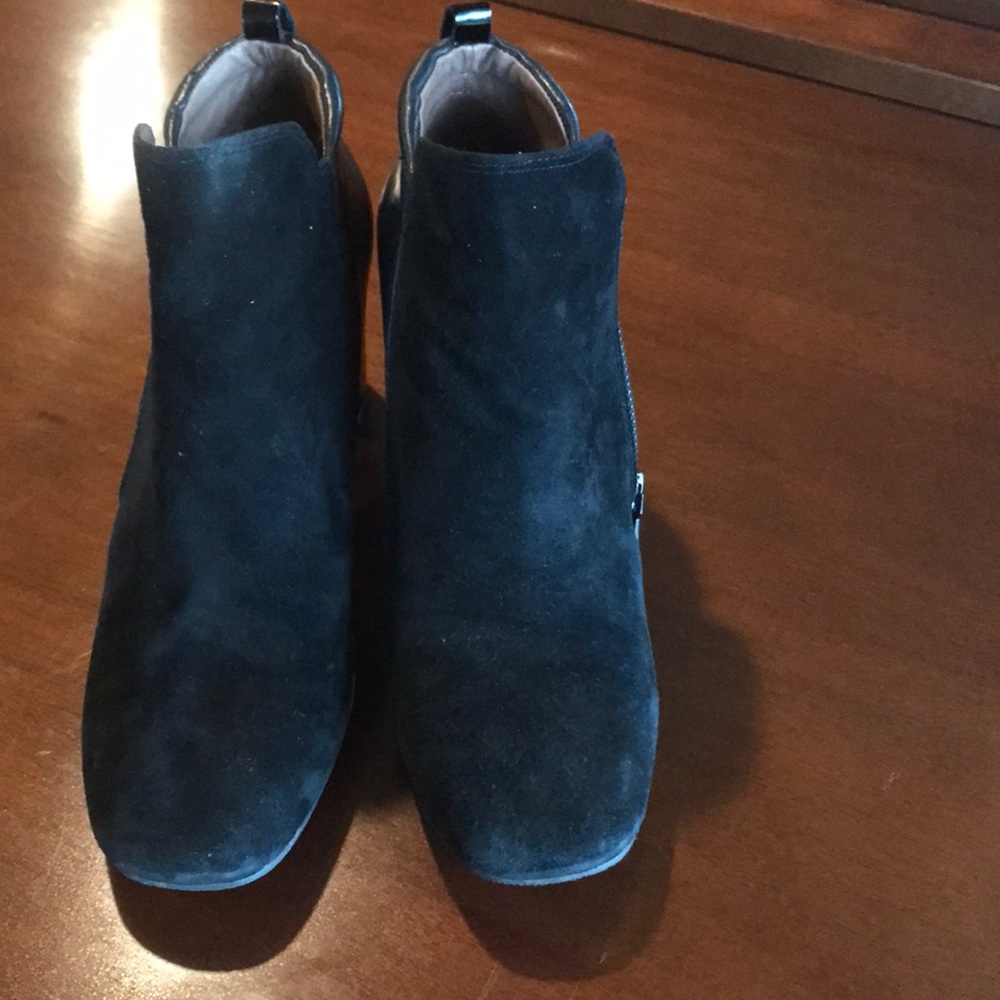 Donald J Pliner leather suede booties size 7.5 - Picture 2 of 8